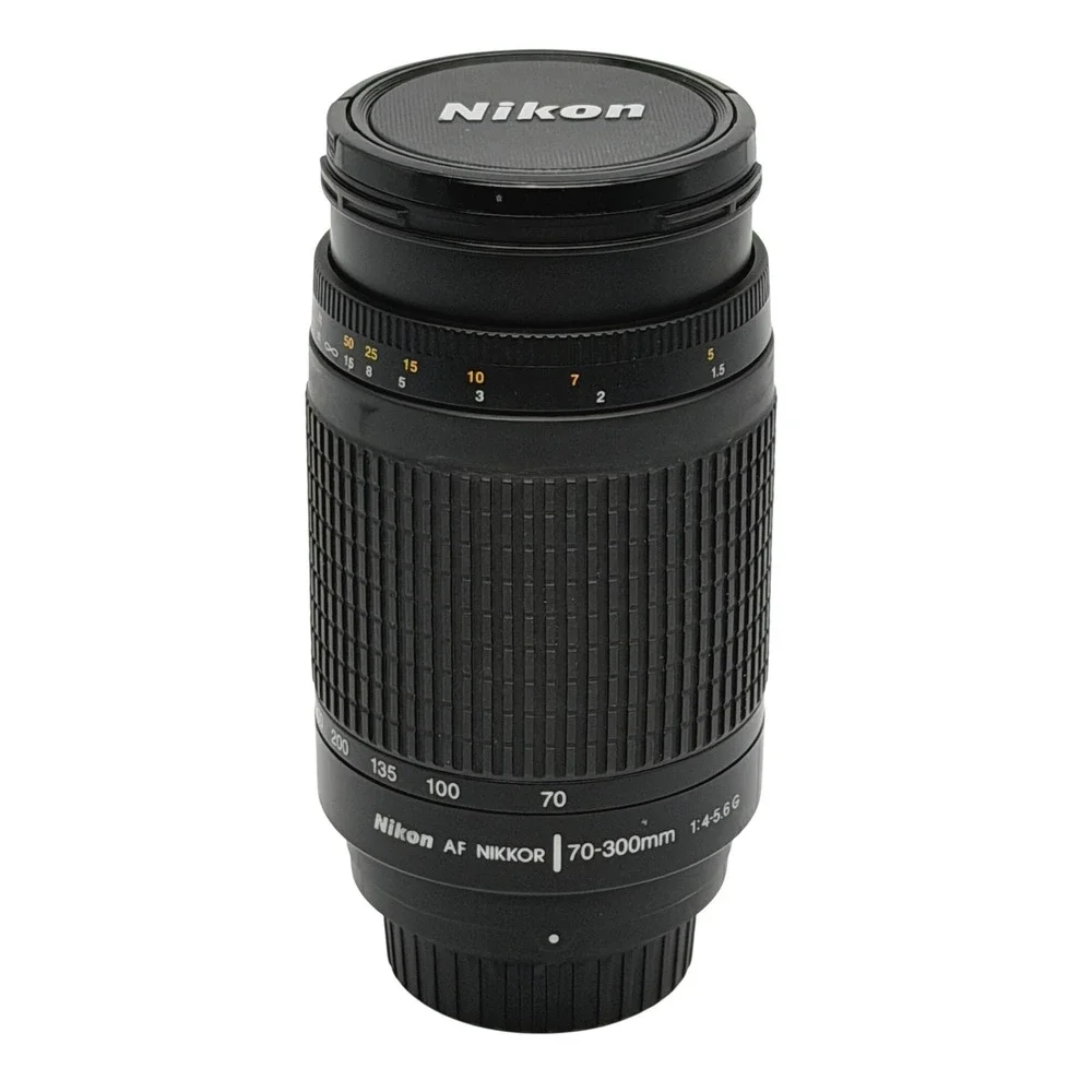 Nikon AF Nikkor 70-300mm f/4-5.6G Telephoto Zoom Lens F-Mount Black 9439535